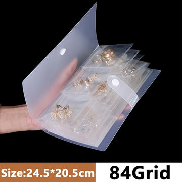 Anti-oxidation Jewelry Storage Bag Desktop Drawer Organizer Transparent Necklace Bracelet Ring Holder Jewelry Organizer Boxes daiiibabyyy
